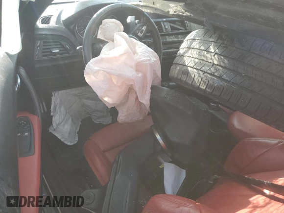 2015 BMW 2 Series M235i with VIN WBA1J7C52FV288968, listed as a Copart auction lot 76639124 with 0 mi miles and Salvage Title. Bid and sale history available at carsss.com. Image 8.