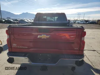 2022 Chevrolet Silverado 3500HD LT with VIN 1GC4YTEY7NF284452, listed as a Copart auction lot 81718494 with 34,567 mi miles and Salvage Title. Bid and sale history available at DreamBid. Image 6.