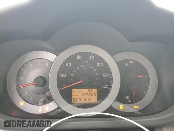 2007 Toyota RAV4 with VIN JTMBD33V675102972, listed as a Copart auction lot 51507055 with 192,860 mi miles and Clean Title. Bid and sale history available at carsss.com. Image 9.
