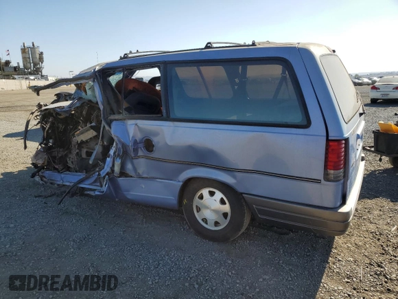 1997 Ford Aerostar XLT z VIN 1FMDA41X7VZA54718, wystawiony jako Copart lot #72972314 z przebiegiem Nie podano mil oraz Szkody całkowita. Historia ofert i sprzedaży dostępna na DreamBid. Obrazek 2.