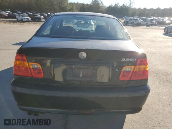 2005 BMW 3 Series 325i with VIN WBAEV33465KX09760, listed as a Copart auction lot 87790945 with 174,093 mi miles and Salvage Title. Bid and sale history available at carsss.com. Image 6.