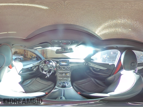 2017 Mercedes-Benz C 43 AMG with VIN 55SWF6EB2HU182530, listed as a Copart auction lot 88768615 with 137,793 mi miles and Salvage Title. Bid and sale history available at DreamBid. Image 13.