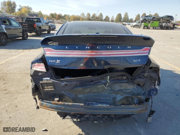 2017 Lincoln MKZ Select with VIN 3LN6L5CC8HR642414, listed as a Copart auction lot 78535024 with 157,995 mi miles and Salvage Title. Bid and sale history available at carsss.com. Image 6.