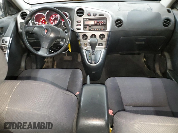2004 Pontiac Vibe with VIN 5Y2SM62814Z439227, listed as a Copart auction lot 84260304 with 176,710 mi miles and Salvage title. Bid and sale history available at DreamBid. Image 8.