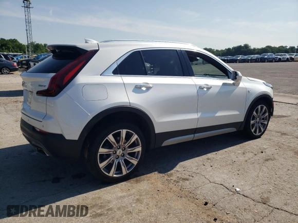 2020 Cadillac XT4 FWD Premium Luxury with VIN 1GYFZCR4XLF101193, listed as a Copart auction lot 59968145 with 135,218 mi miles and Salvage title. Bid and sale history available at DreamBid. Image 3.