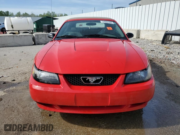 2003 Ford Mustang Deluxe z VIN 1FAFP44403F407589, wystawiony jako Copart lot #54002265 z przebiegiem 176 019 mil mil oraz Nie do naprawy • Non repairable. Historia ofert i sprzedaży dostępna na DreamBid. Obrazek 5.