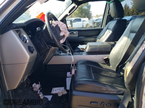 2015 Ford Expedition EL XLT with VIN 1FMJK1JT4FEF00294, listed as a Copart auction lot 46690405 with 138,145 mi miles and Salvage Title. Bid and sale history available at carsss.com. Image 7.