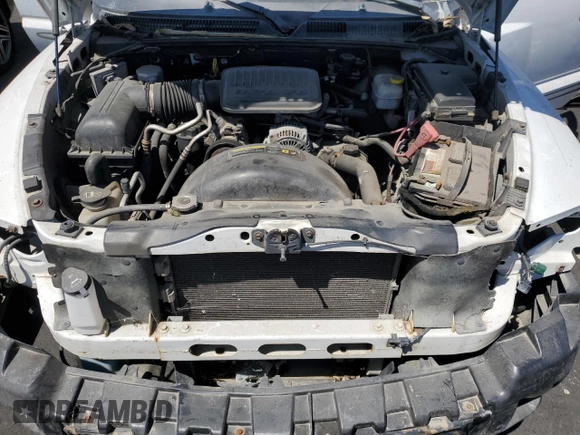 2005 Dodge Dakota SLT with VIN 1D7HE48K45S287376, listed as a Copart auction lot 58864665 with 183,772 mi miles and Salvage title. Bid and sale history available at DreamBid. Image 11.