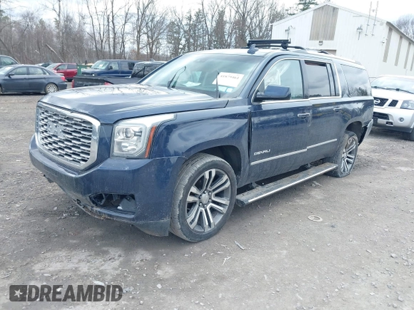 2020 GMC Yukon XL Denali with VIN 1GKS2HKJ3LR177072, listed as a IAAI auction lot 41879461 with 102,971 mi miles. Bid and sale history available at carsss.com. Image 2.
