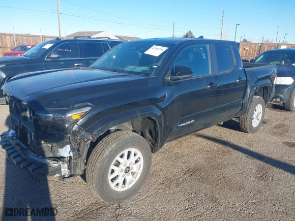 2024 Toyota Tacoma 2WD SR5 with VIN 3TMKB5FN0RM011416, listed as a IAAI auction lot 41303796 with 9,923 mi miles. Bid and sale history available at carsss.com. Image 19.