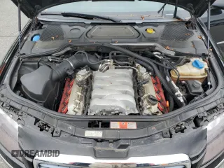 2007 Audi A8 L 4.2L with VIN WAUMV44E77N026086, listed as a Copart auction lot 61807414 with 0 mi miles and Salvage Title. Bid and sale history available at carsss.com. Image 12.