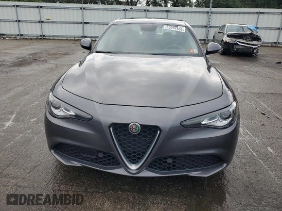 2017 Alfa Romeo Giulia with VIN ZARFAEDN8H7546578, listed as a Copart auction lot 65207855 with 59,221 mi miles and Clean title. Bid and sale history available at DreamBid. Image 5.