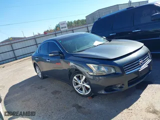2011 Nissan Maxima 3.5 SV with VIN 1N4AA5AP1BC821481, listed as a IAAI auction lot 41296432 with 159,789 mi miles. Bid and sale history available at carsss.com. Image 1.