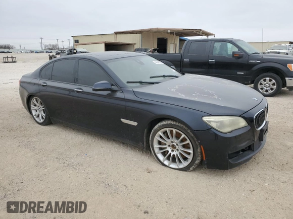 2015 BMW 7 Series 750i xDrive with VIN WBAYB6C54FD225320, listed as a Copart auction lot 44648795 with 172,825 mi miles and Clean Title. Bid and sale history available at carsss.com. Image 4.