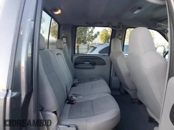 2005 Ford F-250 XL with VIN 1FTSW20P35EB27058, listed as a Copart auction lot 83815774 with 135,734 mi miles and Salvage Title. Bid and sale history available at DreamBid. Image 11.