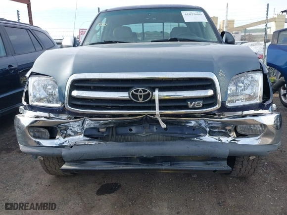 2002 Toyota Tundra SR5 with VIN 5TBRT34132S245421, listed as a IAAI auction lot 41833609 with 373,852 mi miles. Bid and sale history available at carsss.com. Image 6.