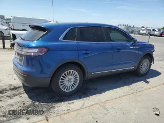 2020 Lincoln Nautilus Standard with VIN 2LMPJ6J92LBL18863, listed as a Copart auction lot 56599405 with 48,686 mi miles and Salvage title. Bid and sale history available at DreamBid. Image 3.