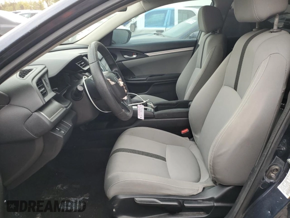 2017 Honda Civic Sedan LX with VIN 19XFC2F59HE081874, listed as a Copart auction lot 48633845 with 148,908 mi miles and Salvage Title. Bid and sale history available at carsss.com. Image 7.