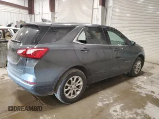2020 Chevrolet Equinox LT with VIN 3GNAXUEV7LL257652, listed as a Copart auction lot 52985845 with 59,548 mi miles and Salvage Title. Bid and sale history available at DreamBid. Image 3.