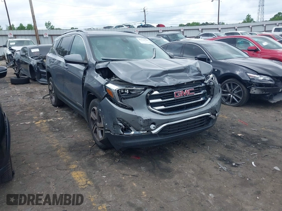 2020 GMC Terrain SLT z VIN 3GKALPEV1LL248133, wystawiony jako IAAI lot #42139745 z przebiegiem 119 301 mil mil oraz . Historia ofert i sprzedaży dostępna na DreamBid. Obrazek 1.