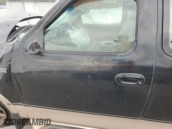 1997 Ford F-150 with VIN 1FTEX08L4VKC64639, listed as a Copart auction lot 47955695 with Not provided miles and Salvage title. Bid and sale history available at DreamBid. Image 7.