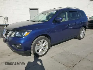 2018 Nissan Pathfinder SV with VIN 5N1DR2MMXJC658758, listed as a Copart auction lot 54649225 with 85,657 mi miles and Salvage title. Bid and sale history available at DreamBid. Image 1.