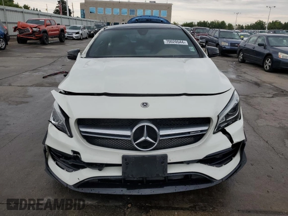 2018 Mercedes-Benz CLA with VIN WDDSJ5CB4JN552692, listed as a Copart auction lot 70020544 with 63,088 mi miles and Salvage Title. Bid and sale history available at carsss.com. Image 5.