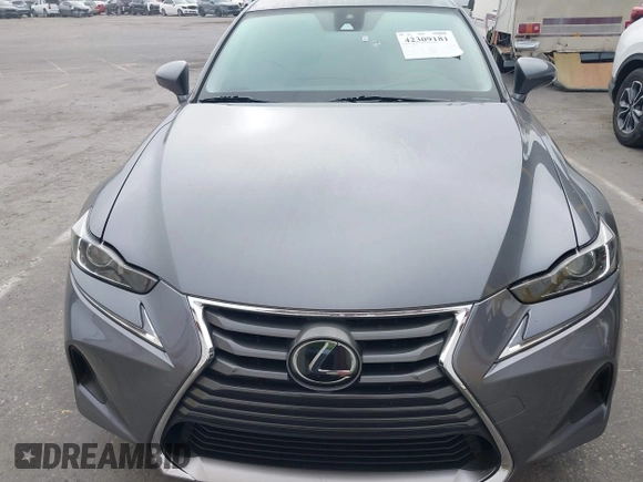 2018 Lexus IS 300 with VIN JTHBA1D20J5077140, listed as a IAAI auction lot 42309181 with 58,459 mi miles and . Bid and sale history available at DreamBid. Image 12.