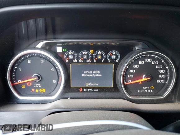 2020 Chevrolet Silverado 3500HD High Country z VIN 1GC4YVEY8LF298403, wystawiony jako Copart lot #55277085 z przebiegiem 103 960 mil mil oraz Szkoda całkowita • Salvage title. Historia ofert i sprzedaży dostępna na DreamBid. Obrazek 9.