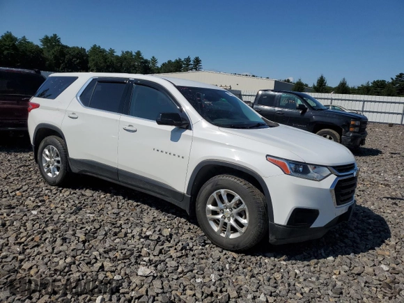 2019 Chevrolet Traverse LS with VIN 1GNEVFKW2KJ185667, listed as a Copart auction lot 48849685 with 40,611 mi miles and Non Repairable. Bid and sale history available at carsss.com. Image 4.