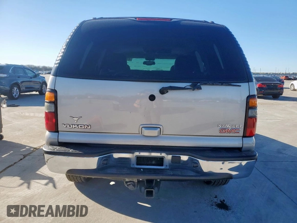 2005 GMC Yukon SLT z VIN 1GKEC13T75R105831, wystawiony jako Copart lot #47887895 z przebiegiem 113 113 mil mil oraz Czysty tytuł • Clean title. Historia ofert i sprzedaży dostępna na DreamBid. Obrazek 6.