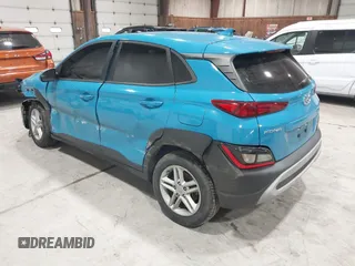 2022 Hyundai Kona SE with VIN KM8K2CAB4NU878255, listed as a IAAI auction lot 41630995 with 36,856 mi miles. Bid and sale history available at carsss.com. Image 3.