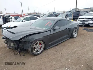 2016 Ford Mustang GT with VIN 1FA6P8CF0G5283880, listed as a IAAI auction lot 41477558 with 1 mi miles. Bid and sale history available at carsss.com. Image 17.