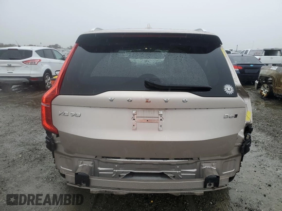 2023 Volvo XC90 Ultimate with VIN YV4062PA1P1958154, listed as a Copart auction lot 84087244 with 3,662 mi miles and Salvage Title. Bid and sale history available at carsss.com. Image 6.
