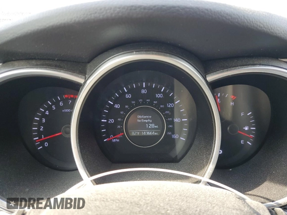 2015 Kia Optima LX with VIN 5XXGM4A71FG425904, listed as a Copart auction lot 59756495 with 143,664 mi miles and Salvage title. Bid and sale history available at DreamBid. Image 9.