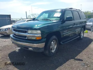 2001 Chevrolet Tahoe LT with VIN 1GNEC13T91R190037, listed as a IAAI auction lot 42034500 with 1 mi miles. Bid and sale history available at carsss.com. Image 2.
