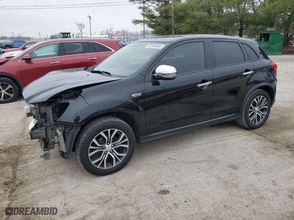 2017 Mitsubishi Outlander Sport ES 2.0 with VIN JA4AP3AU3HZ007948, listed as a Copart auction lot 43549405 with 117,753 mi miles and Salvage Title. Bid and sale history available at carsss.com. Image 1.