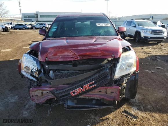 2017 GMC Terrain SLE with VIN 2GKALMEK5H6116024, listed as a Copart auction lot 48701935 with NaN miles and Salvage Title. Bid and sale history available at carsss.com. Image 5.