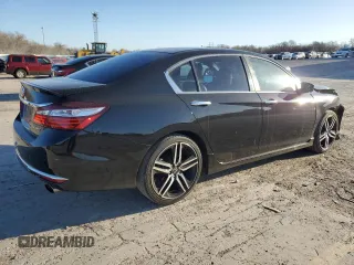 2017 Honda Accord Sedan Sport with VIN 1HGCR2F58HA302502, listed as a Copart auction lot 48702245 with 79,994 mi miles and Salvage Title. Bid and sale history available at carsss.com. Image 3.