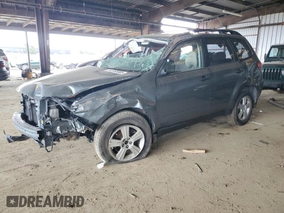 2010 Subaru Forester 2.5X with VIN JF2SH6BC1AH768103, listed as a Copart auction lot 45165905 with 124,470 mi miles and Non Repairable. Bid and sale history available at carsss.com. Image 1.