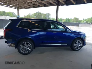 2025 Cadillac XT6 FWD Premium Luxury with VIN 1GYKPCRS5SZ119357, listed as a IAAI auction lot 42087218 with 11,352 mi miles. Bid and sale history available at carsss.com. Image 14.