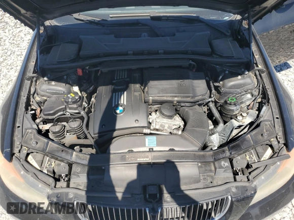 2007 BMW 3 Series 335i with VIN WBAVB73577VF54424, listed as a Copart auction lot 49334785 with 149,595 mi miles and Salvage title. Bid and sale history available at DreamBid. Image 11.