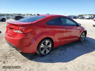 2013 Hyundai Elantra Coupe GS PZEV with VIN KMHDH6AE6DU006399, listed as a Copart auction lot 75930664 with 93,586 mi miles and Salvage Title. Bid and sale history available at carsss.com. Image 3.