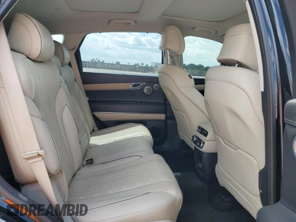 2022 Genesis GV80 with VIN KMUHBDSB2NU101119, listed as a Copart auction lot 45217395 with 31,477 mi miles and Non repairable. Bid and sale history available at DreamBid. Image 12.