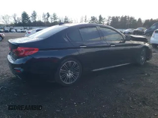 2017 BMW 5 Series 530i xDrive with VIN WBAJA7C33HG904294, listed as a Copart auction lot 81557244 with Not Provided miles and Salvage Title. Bid and sale history available at carsss.com. Image 3.