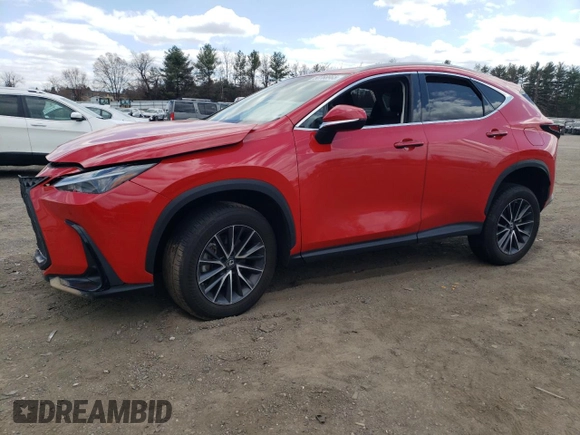 2023 Lexus NX with VIN 2T2GGCEZ3PC029040, listed as a Copart auction lot 50768965 with 20,998 mi miles and Salvage Title. Bid and sale history available at carsss.com. Image 1.