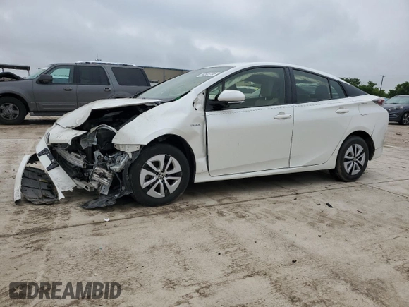 2016 Toyota Prius Four with VIN JTDKARFU8G3514918, listed as a Copart auction lot 54503755 with Not Provided miles and Salvage Title. Bid and sale history available at DreamBid. Image 1.