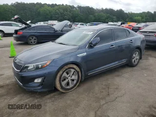 2015 Kia Optima Hybrid with VIN KNAGM4AD0F5081814, listed as a Copart auction lot 53929215 with 165,969 mi miles and Clean Title. Bid and sale history available at carsss.com. Image 1.