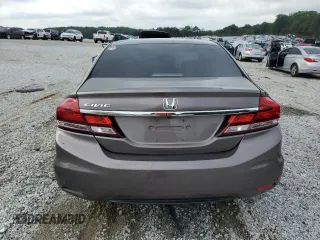 2015 Honda Civic EX-L z VIN 19XFB2F91FE059094, wystawiony jako Copart lot #54218755 z przebiegiem Nie podano mil oraz Szkoda całkowita • Salvage title. Historia ofert i sprzedaży dostępna na DreamBid. Obrazek 6.
