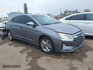 2019 Hyundai Elantra SEL with VIN KMHD84LF1KU816854, listed as a IAAI auction lot 41648387 with 55,070 mi miles. Bid and sale history available at carsss.com. Image 14.